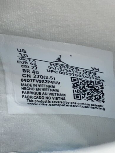 商品画像：AIR JORDAN 1 LOW SE_エア ジョーダン 1 ロー SE/27cm/SLV/レザー/シルバー 5