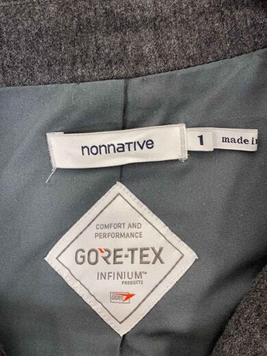 商品画像：コート/1/ウール/GRY/無地/NN-JU3801 3