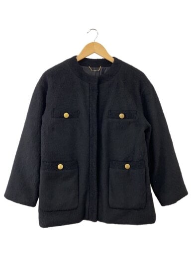 商品画像：ジャケット/36/ウール/BLK/無地/CWF235015 1