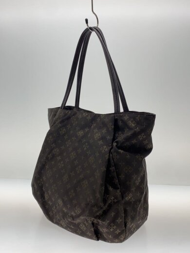 商品画像：ハンドバッグ/ポリエステル/BRW/総柄/使用感有/ 2