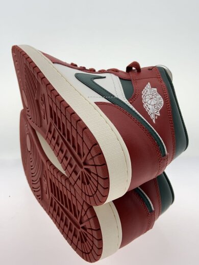 商品画像：AIR JORDAN 1 MID_エアジョーダン 1 ミッド/27.5cm/BRD/レザー/ボルドー/ 4