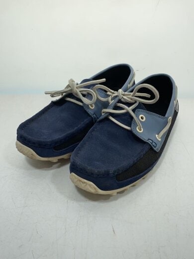 商品画像：デッキシューズ/24.5cm/NVY/スウェード/C3096/ネイビー紺 2