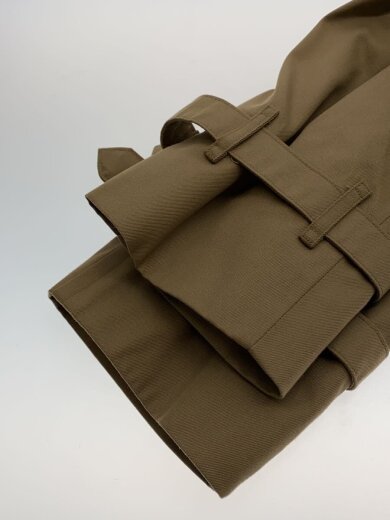 商品画像：トレンチコート/M/コットン/CML/無地/キャメル 5