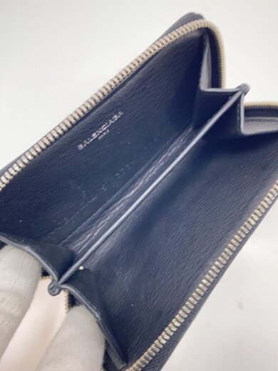 商品画像：コインケース/レザー/BLK/無地/メンズ/ブラック/黒/// 5