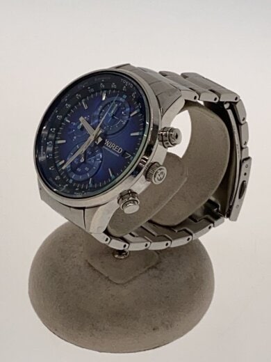 商品画像：クォーツ腕時計/アナログ/--/BLU/SLV 2