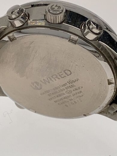 商品画像：クォーツ腕時計/アナログ/--/BLU/SLV 3