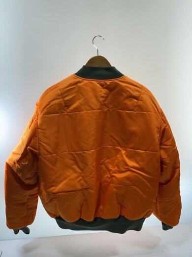 商品画像：フライトジャケット/L/ポリエステル/GRN/グリーン/羽織/リバーシブル// 8