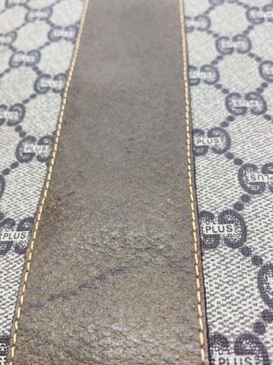 商品画像：使用感/型崩れ有トートバッグ/ポリエステル/マルチカラー/総柄/シェリーライン/// 8