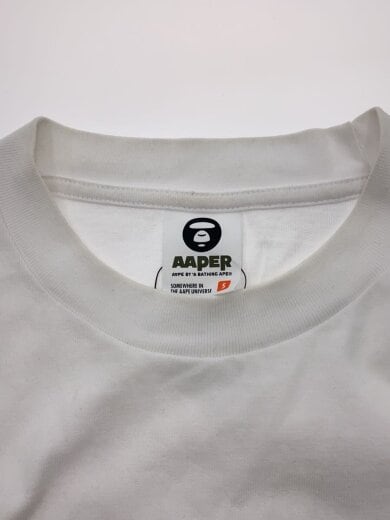 商品画像：Tシャツ/S/コットン/WHT// 6