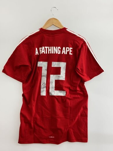 商品画像：Tシャツ/O/ポリエステル/RED/DW6670 2