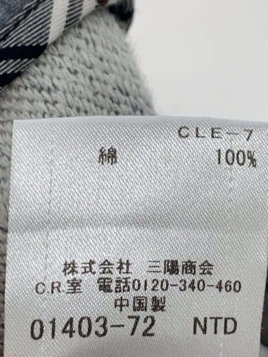 商品画像：ジャケット/38/コットン/GRY/無地/E1P16-164-07/ 4