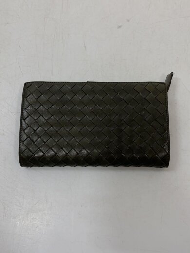 商品画像：長財布/レザー/KHK/無地/レディース/カーキー/ 2