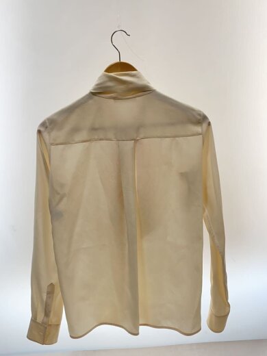 商品画像：長袖ブラウス/36/シルク/BEG/無地/0M23/ベージュ/ 2