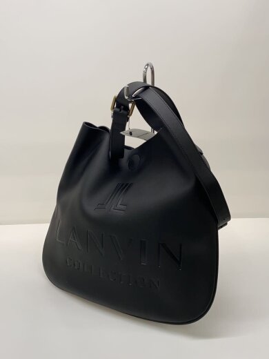 商品画像：ショルダーバッグ/レザー/BLK/無地 2