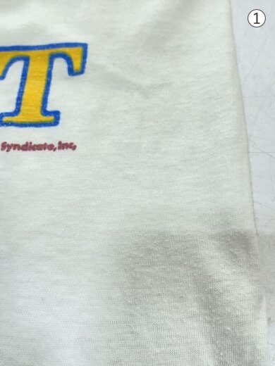 商品画像：SHIRTEX/Tシャツ/S/コットン/WHT/ホワイト/半袖/SNOOPY/80S/ 6