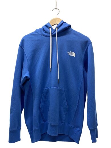 商品画像：BACK SQUARE LOGO HOODIE_バックスクエアロゴフーディ/M/ポリエステル/BLU/プリント 1