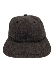 US Navy Cap Heather Black Chambray/キャップ/M/ブラックシャンブレー