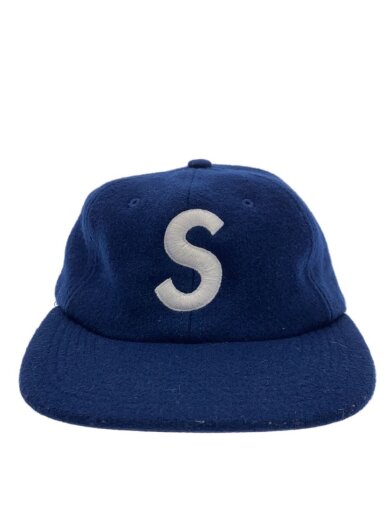 商品画像：Sロゴ/S LOGO/6 PANEL/キャップ/FREE/ネイビー/メンズ 1
