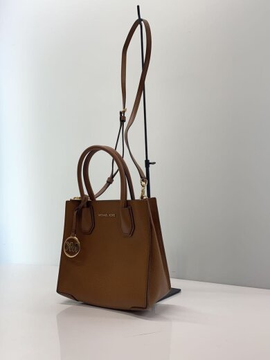 商品画像：ショルダーバッグ/レザー/BRW/無地/35S1GM9M2L 2