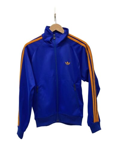 商品画像：90s/デサント製/トレフォイル/トラックジャケット/M/ポリエステル/ブルー/AA-8354 1