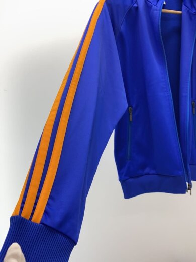 商品画像：90s/デサント製/トレフォイル/トラックジャケット/M/ポリエステル/ブルー/AA-8354 7