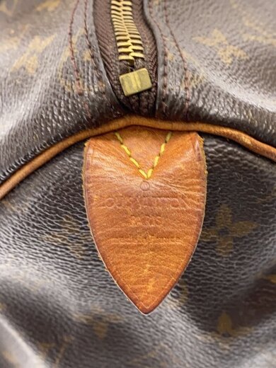 商品画像：1)スピーディ35_モノグラム・キャンバス/PVC/BRW 5