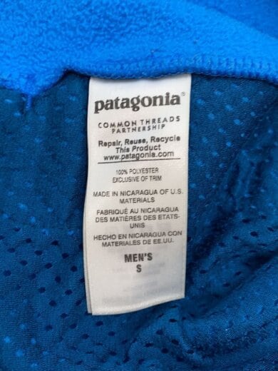 商品画像：フリースジャケット/S/ポリエステル/BLU/25461FA15 4