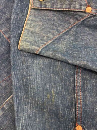 商品画像：コート/M/デニム/NVY/無地/J03202 8