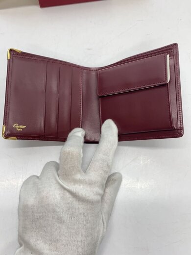 商品画像：2つ折り財布/レザー/BRD/無地/メンズ 4