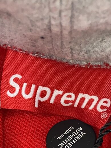 商品画像：半タグ付/Inside Out Box Logo/パーカー/L/コットン/グレー// 3