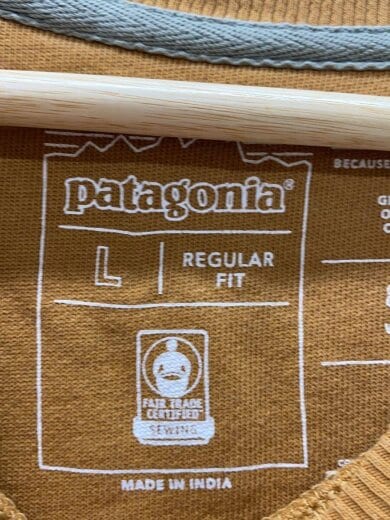 商品画像：P-6 ロゴ・オーガニック・クルー・スウェットシャツ_イエロー/L/コットン/ORN 3