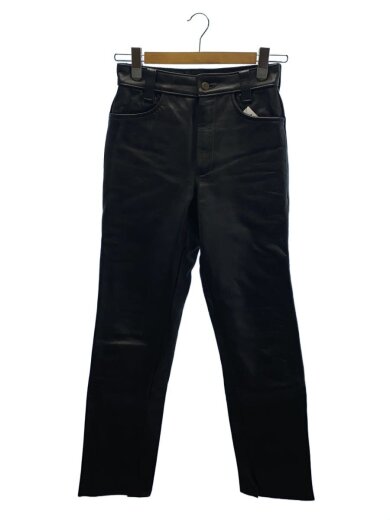 商品画像：ボトム/29/レザー/BLK/※裾加工有 1