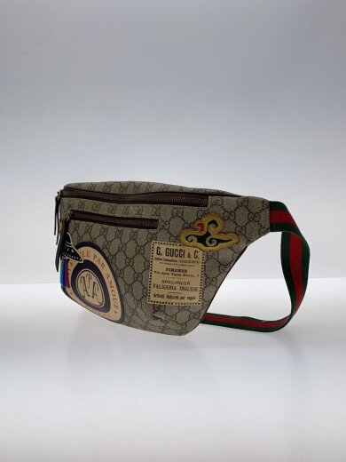 画像：GUCCIウエストバッグ_GGスプリーム/--/BEG/総柄//2