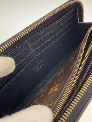 画像：LOUIS VUITTONジッピーウォレット レティーロ モノグラム/長財布/レザー/BRW/総柄/メンズ/M61855//6