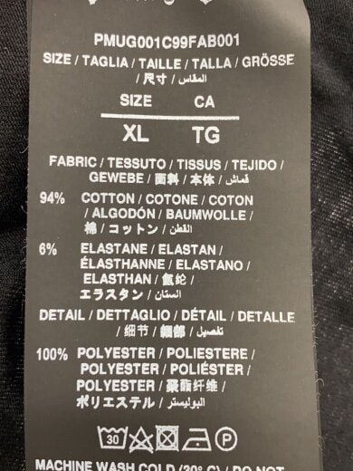 商品画像：Tシャツ/XL/コットン/BLK// 4
