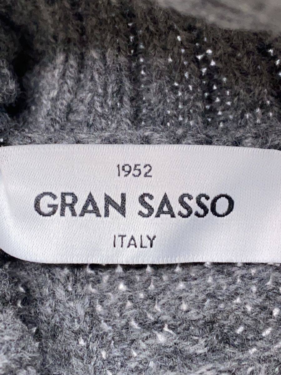 Gran Sasso / ニット・セーター(厚手)/48/ウール/GRY/無地/24-15-0002-343-15-20