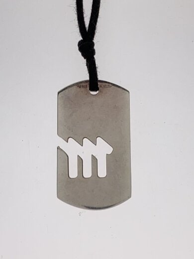 画像：GUCCI※ヤケ・剥がれ有/レザーチョーカーネックレス/SV925/SLV/トップ有/レディース5