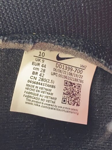 商品画像：ハイカットスニーカー/28cm/YLW/DD1399-700 5