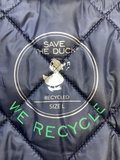 商品画像：コート/L/ポリエステル/NVY/D40393M/※襟袖汚れ有 3