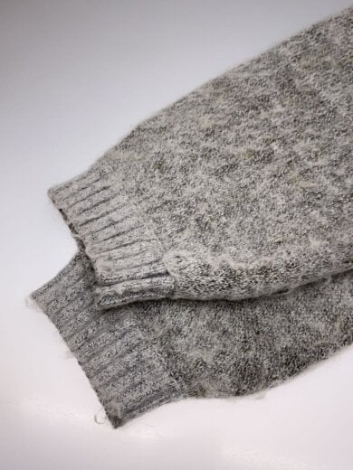 商品画像：カーディガン(厚手)/S/アクリル/GRY 5