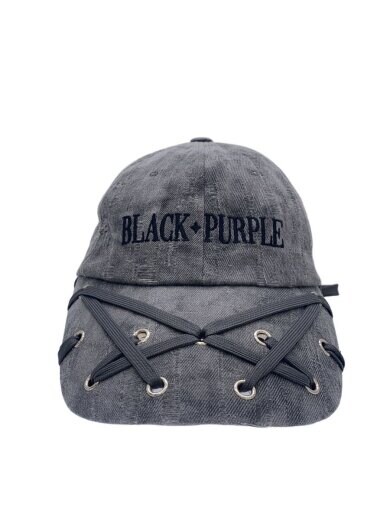 商品画像：LACKPURPLE/キャップ/--/コットン/GRY/レディース 1