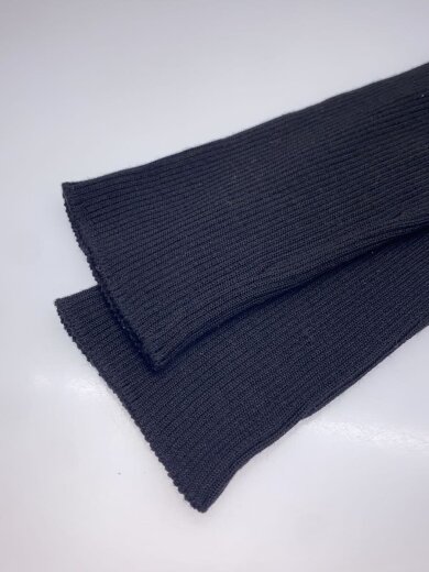 商品画像：ロゴ入りシルククロップドセーター/ニット・セーター(薄手)/38/シルク/BLK/P24S1G// 6