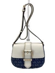 ショルダーバッグ/--/NVY/※シミ有