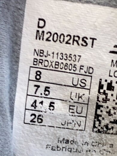 商品画像：ローカットスニーカー/26cm/GRY/M2002RST/※汚れ有// 5