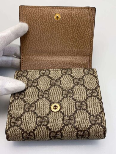 商品画像：2つ折り財布/レザー/BRW/レディース/593587 3