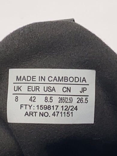 商品画像：TECHAMPHIBIAN 5/ローカットスニーカー/26.5cm/BLK/471151 5