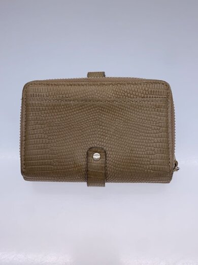 商品画像：2つ折り財布/レザー/BEG/レディース// 2