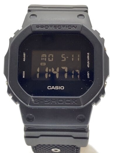 商品画像：G-SHOCK/クォーツ腕時計/デジタル/--/BLK/BLK/DW-5600BBN// 1