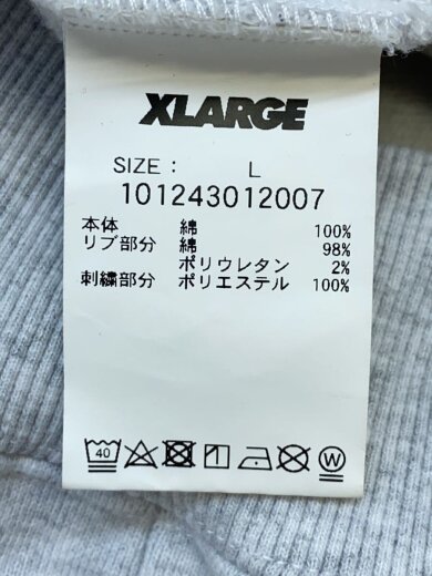 商品画像：ジップパーカー/L/コットン/GRY/無地/101243012007// 4
