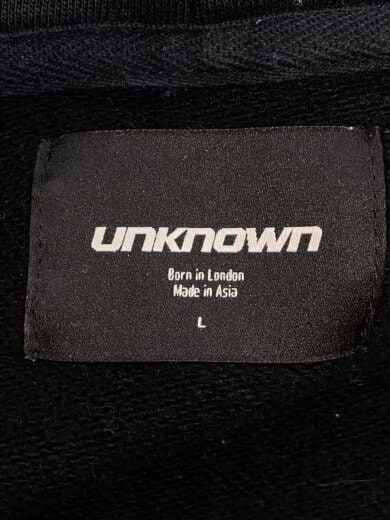 商品画像：ジップパーカー/L/コットン/BLK// 3